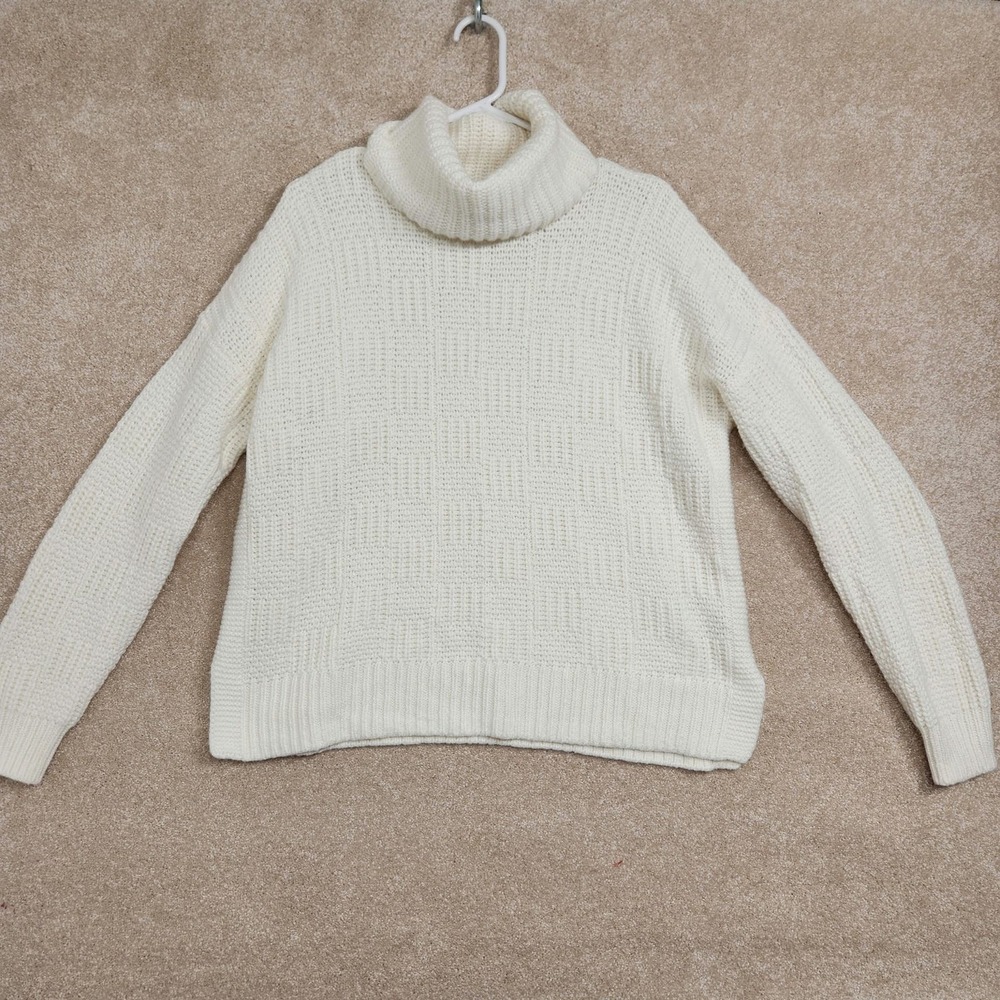 Madewell Turtleneck Wool Alpaca Pullover Knit Sweater Women's Size Medium